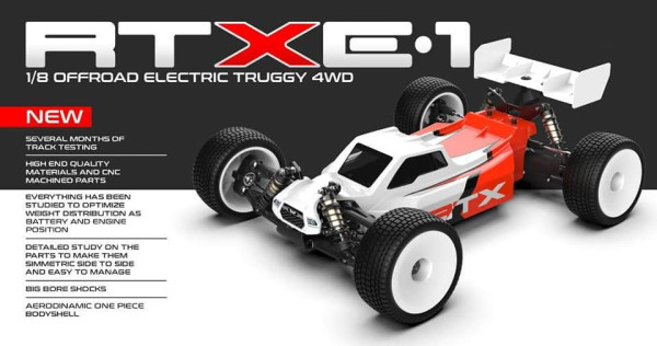 RTXE-1 1:8 Competition Off-Road Elo Truggy