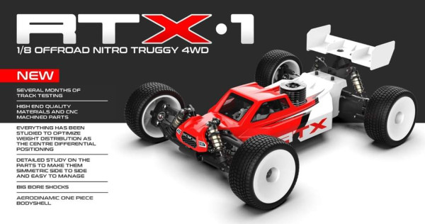 RTX-1 1:8 Competition Off-Road Truggy
